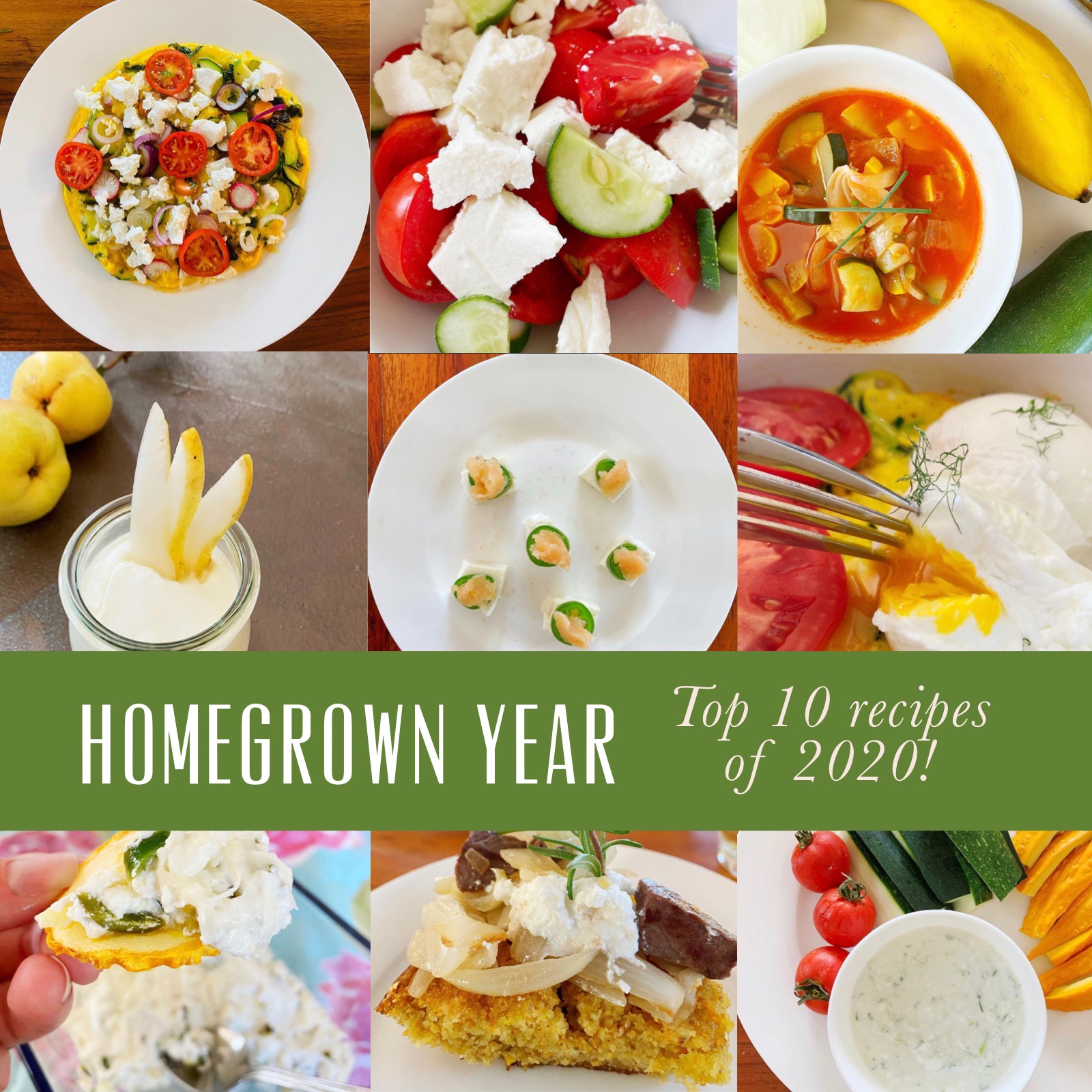 The Top 10 Homegrown Year Recipes of 2020